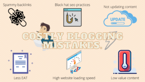 costly blogging mistakes